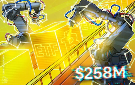 Bitcoin ETF Flows Hit $258M in Largest Daily Inflows in Weeks