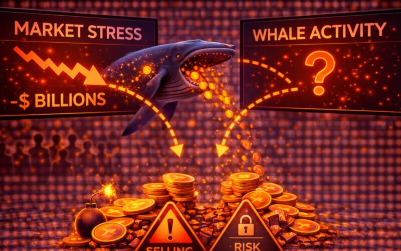 Bitcoin Market Stress Triggers Whale Activity: Selling Pressure Or Risk Management?