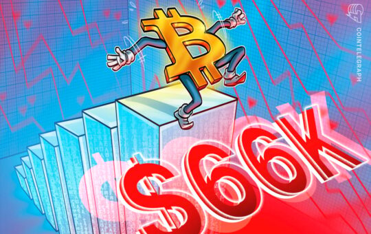 Bitcoin Slips Below $66K As Absent Spot Demand Benefits Bears