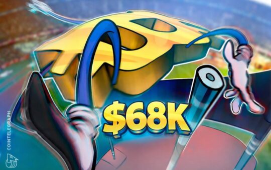 Bitcoin Surges to $68K on ETF Inflows, US Macroeconomic Boost