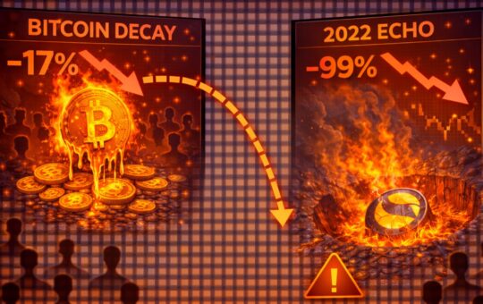 Bitcoin’s Decay Signals the Most Severe Bearish Pivot Since the LUNA Collapse – A 2022 Echo