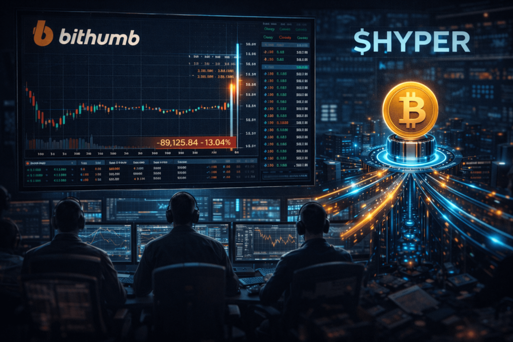 Bithumb Employee’s Mistaken BTC Send Sparks Turbulence—Could It Fuel $HYPER?
