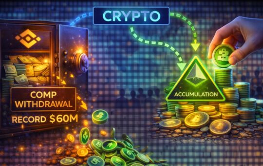 Crypto Accumulation Narrative Builds After Record Binance COMP Withdrawal