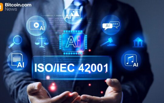 Digital Asset Platform Crypto.com Receives AI Certification