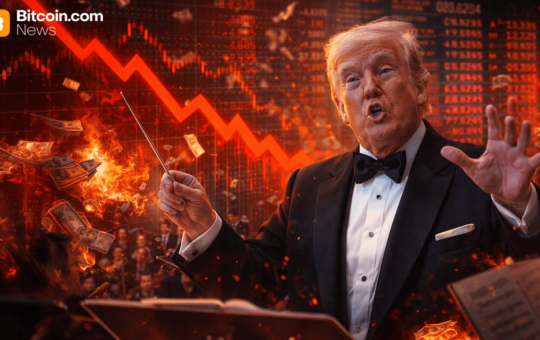 Dow Drops 735 Points as Trump Tariff Shock Smashes Crypto and Stock Markets