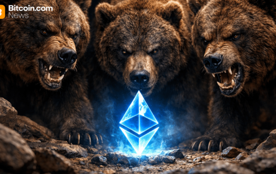 Ethereum Price Analysis: Seven-Day Drop Extends Into Wednesday’s Session