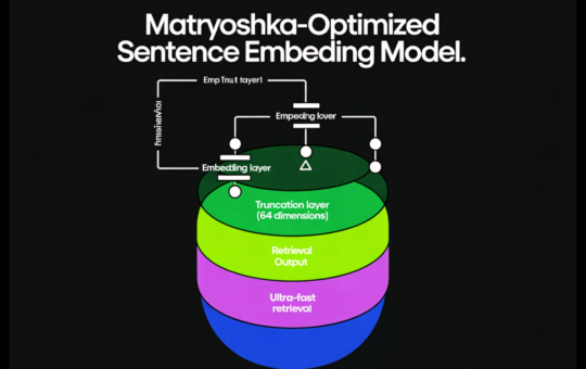 How to Build a Matryoshka-Optimized Sentence Embedding Model for Ultra-Fast Retrieval with 64-Dimension Truncation