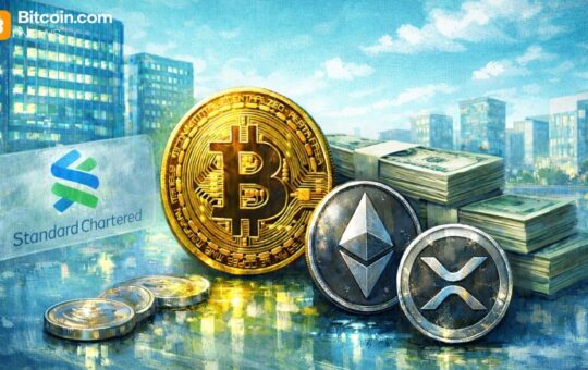 Standard Chartered Cuts BTC, ETH, XRP, SOL Forecasts