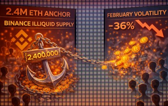 The 2.4 Million Ethereum Anchor: How Binance’s Illiquid Supply Is Absorbing ETH’s February Volatility