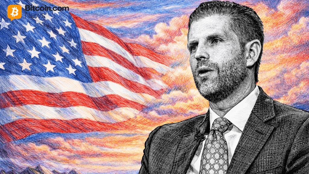 ‘I’ve Never Been More Bullish’ — Eric Trump Reaffirms $1M Bitcoin Prediction 