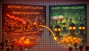 Beyond Capitulation: Why Bitcoin’s Short-Term Holders Refuse To Blink Amid Iran Escalation