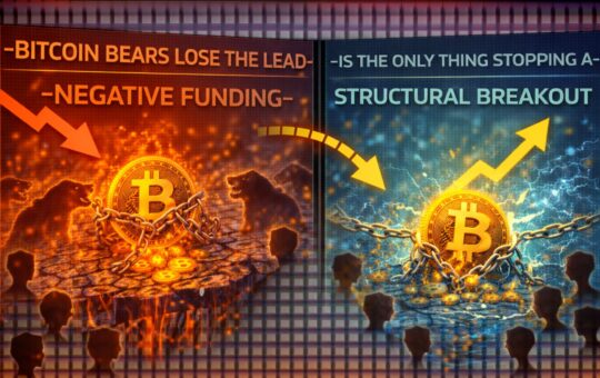 Bitcoin Bears Lose The Lead: Negative Funding Is The Only Thing Stopping A Structural Breakout