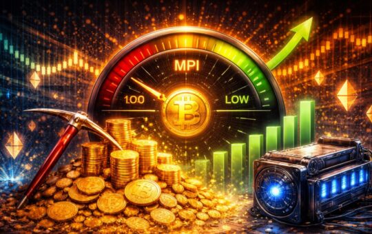Bitcoin Miner Selling Hits Historic Lows As MPI Signals Structural Shift