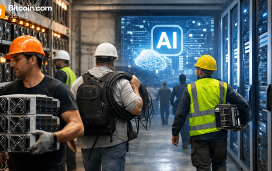 Bitcoin Miners Sell Holdings as AI Pivot Accelerates