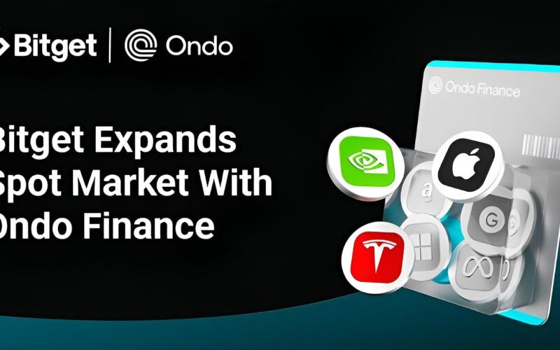 Bitget Expands Spot Market With Ondo Tokenized Stocks, ETFs and Precious Metals