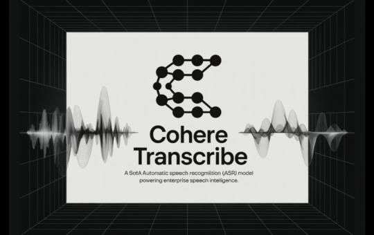 Cohere AI Releases Cohere Transcribe: A SOTA Automatic Speech Recognition (ASR) Model Powering Enterprise Speech Intelligence
