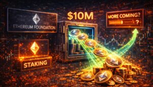 Ethereum Foundation Moves $10M ETH After First-Ever Staking — More Coming?