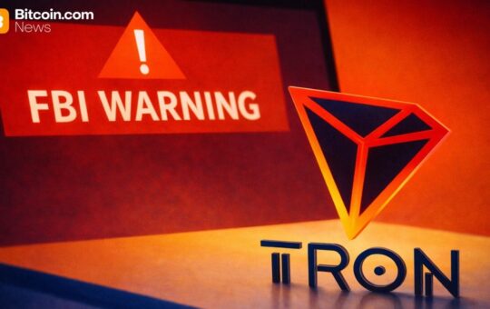 FBI Issues Warning as Fake Tron Token Targets Crypto Wallets With Urgent Scam