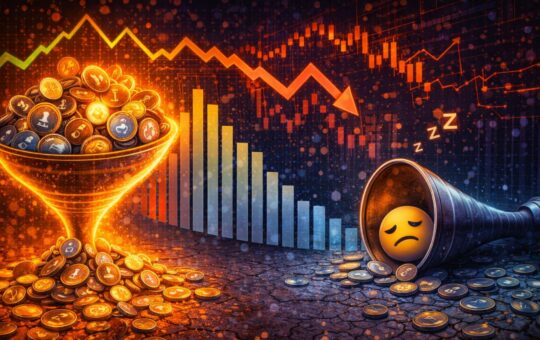 From FOMO to Apathy: Altcoin Volumes Reflect Deepening Market Fatigue