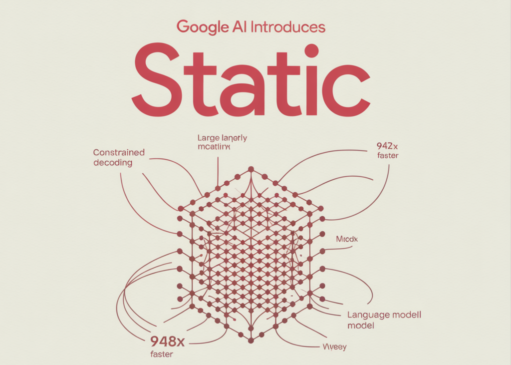 Google AI Introduces STATIC: A Sparse Matrix Framework Delivering 948x Faster Constrained Decoding for LLM Based Generative Retrieval