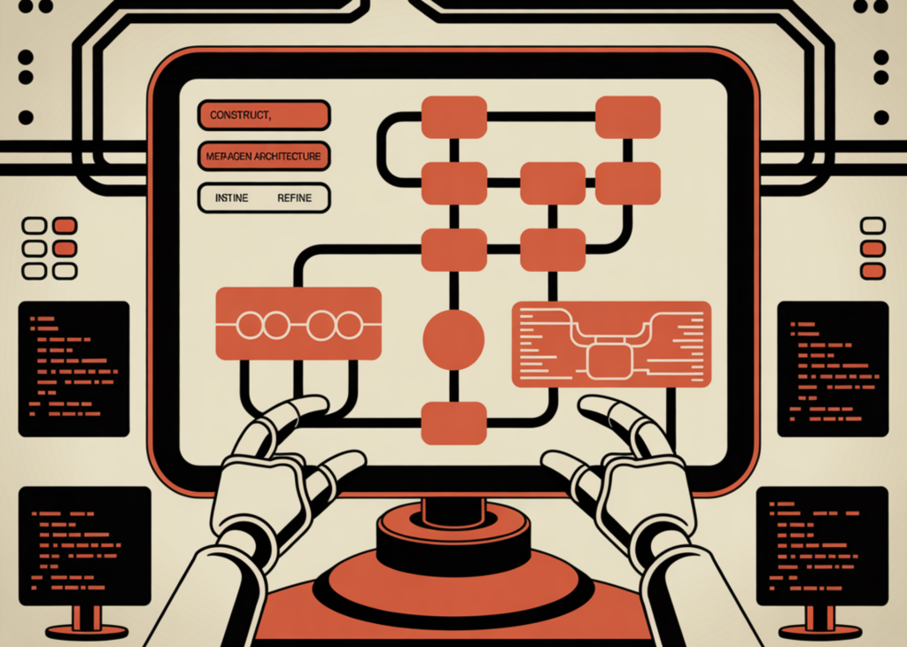How to Build a Self-Designing Meta-Agent That Automatically Constructs, Instantiates, and Refines Task-Specific AI Agents