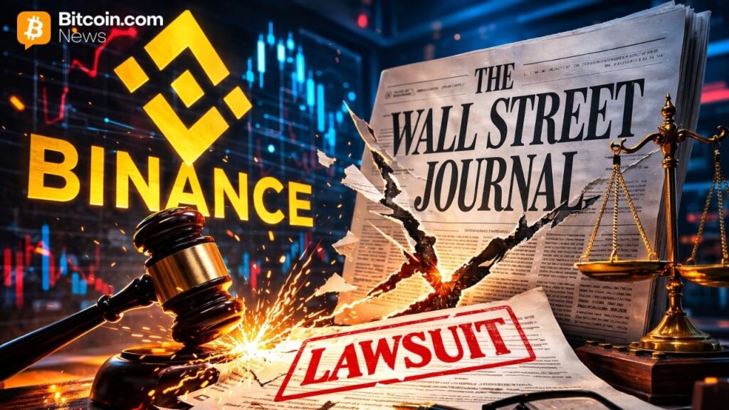 Legal Clash Deepens as Binance Files Defamation Suit While WSJ Reports DOJ Inquiry