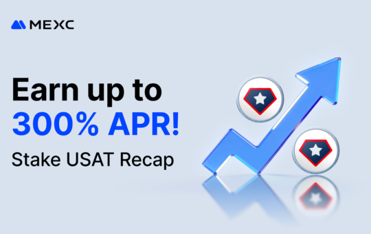 MEXC USAT Flexible Savings achieves 14x growth from launch to peak