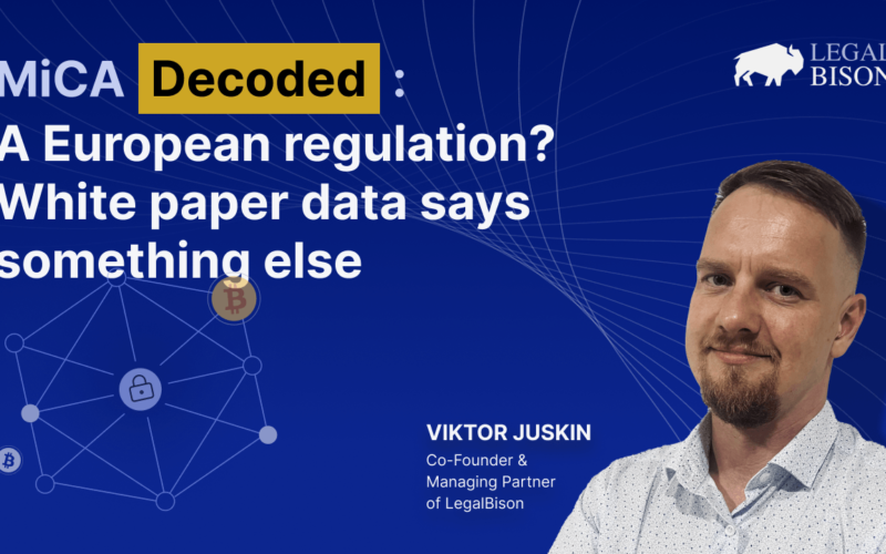 MiCA Decoded: A European Regulation? White Paper Data Says Something Else