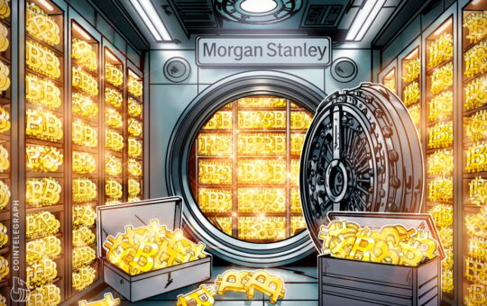 Morgan Stanley Selects BNY, Coinbase As Custodians for BTC ETF