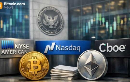 NYSE, Nasdaq, Cboe Align Crypto ETF Options With Liquidity Driven Limits