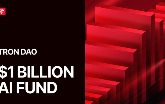 TRON DAO Scales AI Fund to $1 Billion, Expanding Its 2023 Agentic Economy Thesis