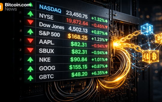 Tokenizing Big Finance: How Blockchain is Rewiring the Stock Market