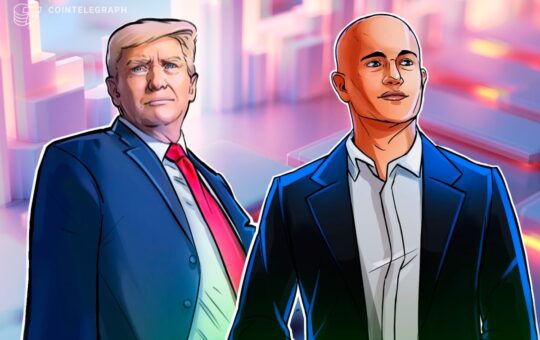 Trump Met Coinbase CEO before Slamming Banks over Crypto Bill: Report