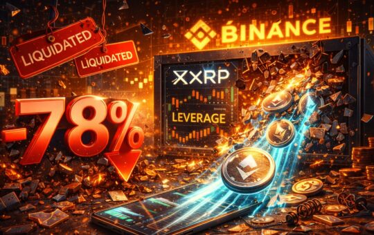 XRP Leverage Collapses 78% On Binance – The Crowded Trade Has Been Cleared