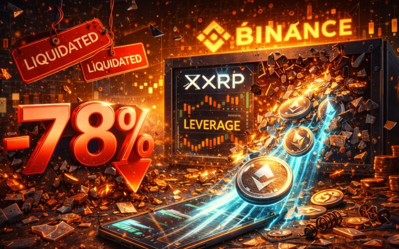 XRP Leverage Collapses 78% On Binance – The Crowded Trade Has Been Cleared