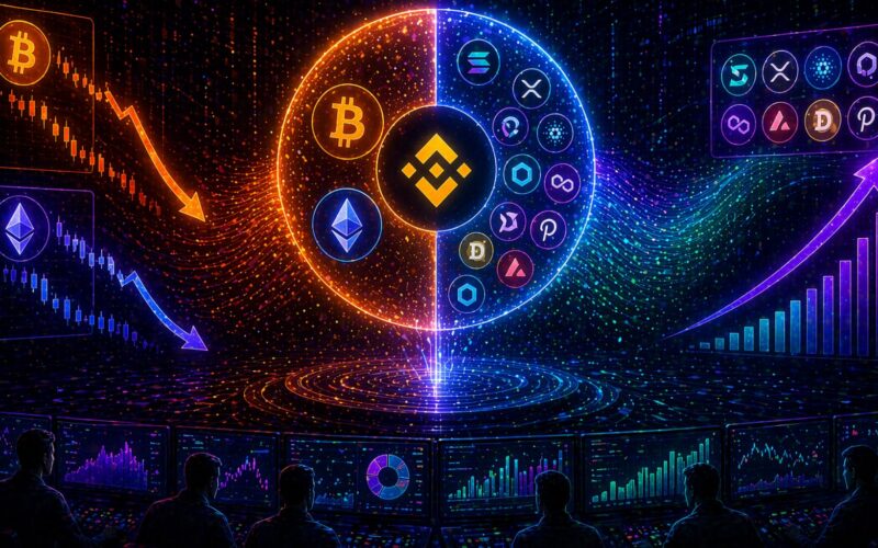 Altcoins Now Own Half of Binance's Trading Volume: Liquidity Is Rotating Away From BTC And ETH