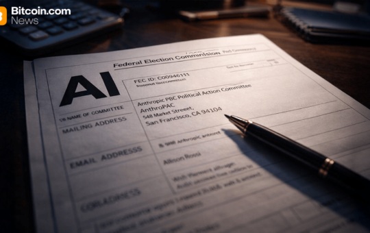 Anthropic Registers AnthroPAC With FEC Amid Pentagon Dispute – Bitcoin News