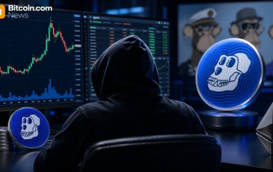 Apecoin Insider Turns $174K Into $2.45M in One Day With 14x Trade on Both Sides of 80% Surge