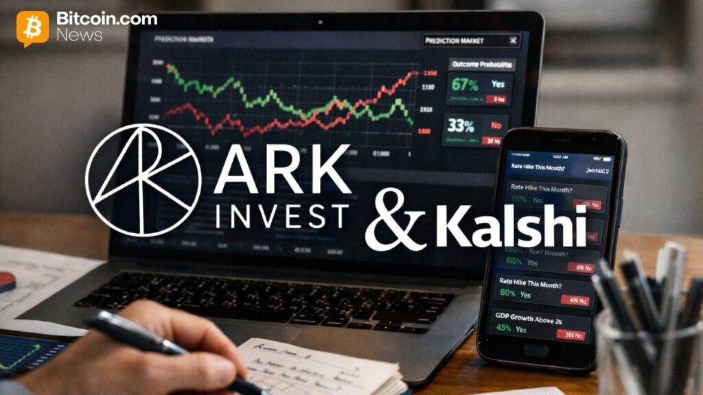 Ark Invest Taps Kalshi Data, Says Prediction Markets Could Reshape Future of Investing