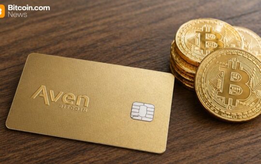 Aven Bitcoin Card Lets Holders Borrow Up to $1M Against BTC