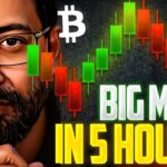 BIG MOVE IN 5 HOURS ? – Latest Crypto Market News Today – BTC – ETH Analysis