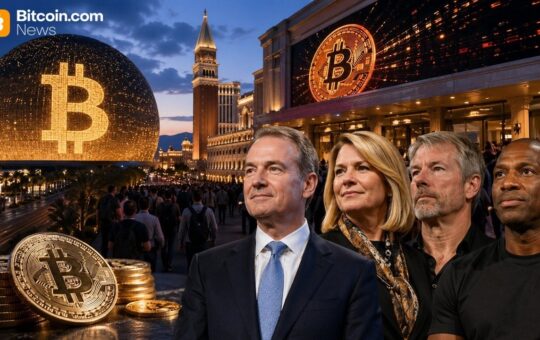 BTC Touches $79,000 on Day One of the Bitcoin 2026 Conference in Las Vegas