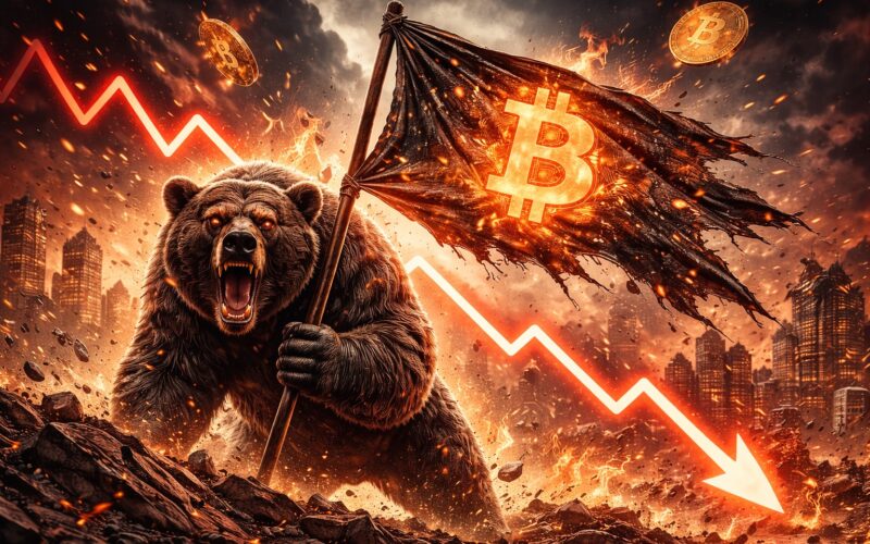 Bitcoin Bearish Flag Is Still In Play, So Price Could Crash Again