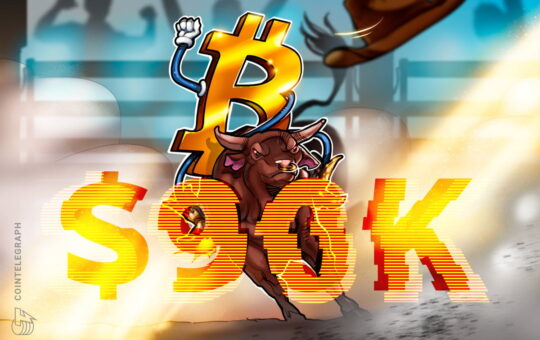 Bitcoin Price Chart Targets $90K As Transaction Count Hits 17-month High