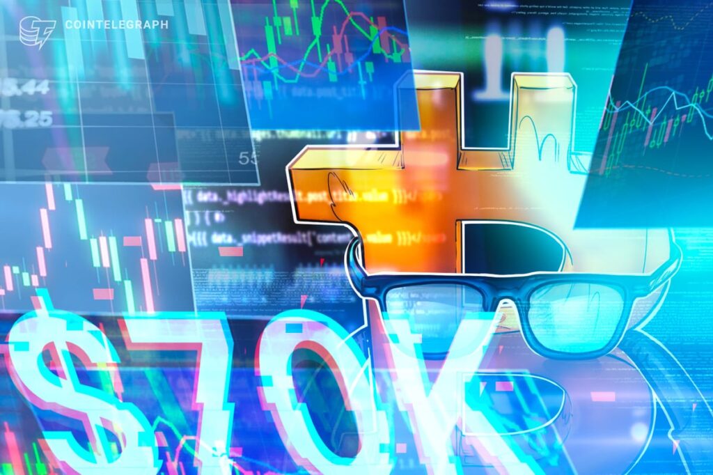 Bitcoin Profit Takers Keep BTC Price Action Away From $70,000 Reclaim