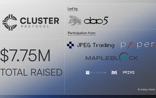 Cluster Protocol Raises $5 Million to Accelerate CodeXero, a Browser-Native Vibe Coding AI IDE for EVM, Bringing Total Funding to $7.75 Million