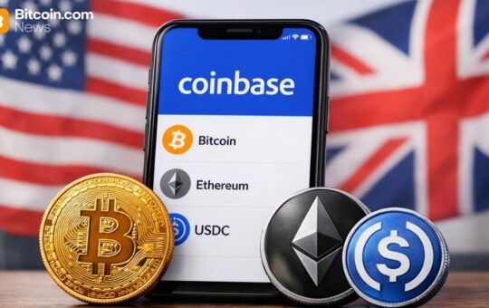 Coinbase Expands USDC Loans to UK After Strong US Demand – Bitcoin News