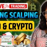 Crypto & GOLD Live Trading Scalping Strategy | crypto news today | Live Crypto Trading | 17 April