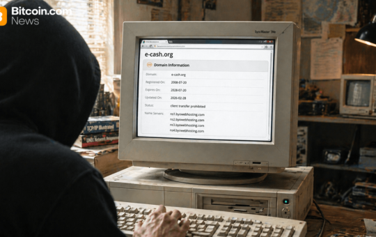 E-cash.org Predates Bitcoin.org by 29 days