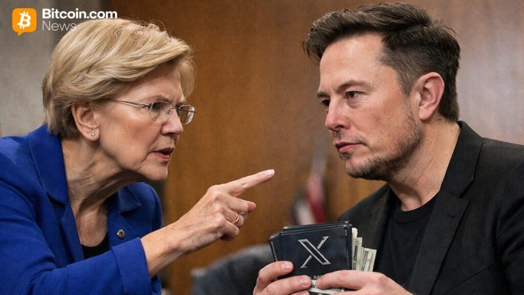Elon Musk’s X Money Sparks Elizabeth Warren Warning as Oversight Pressure Intensifies – Bitcoin News